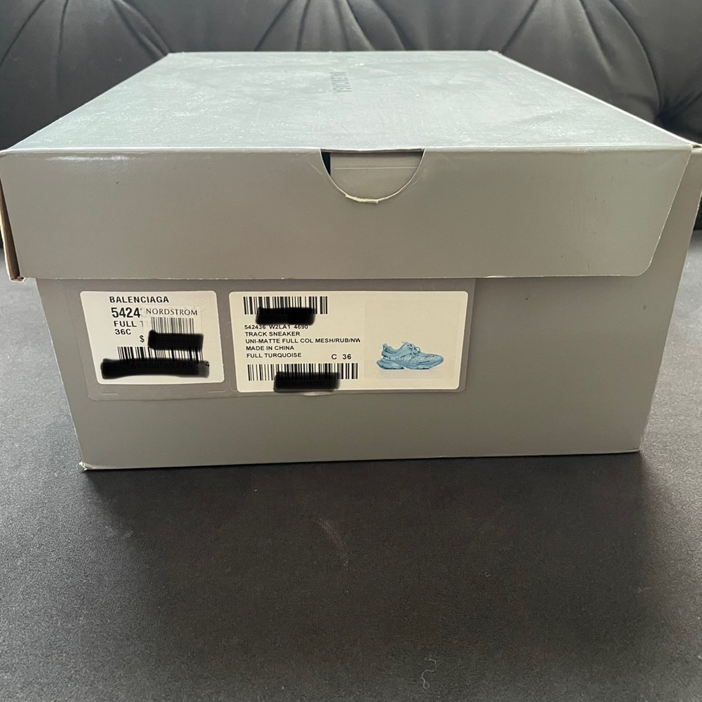 Balenciaga Track Sneaker ( Women ) Color - Turquoise - Picture 2 of 12